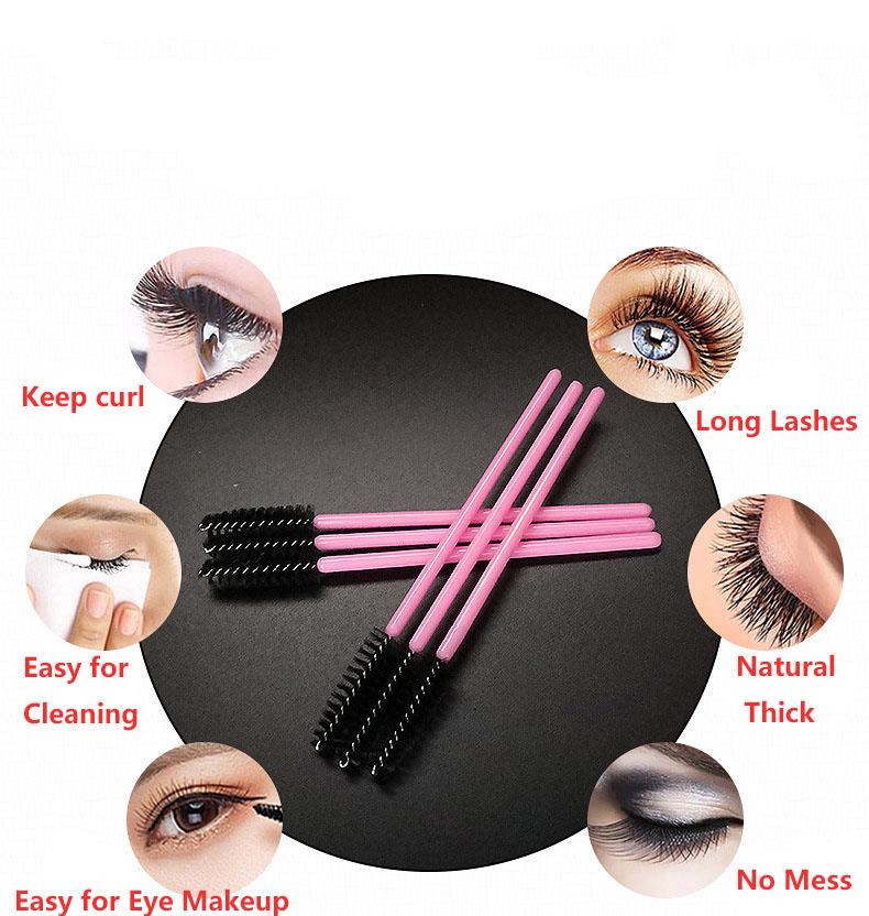 disposable mascara brushes eyebrow combs