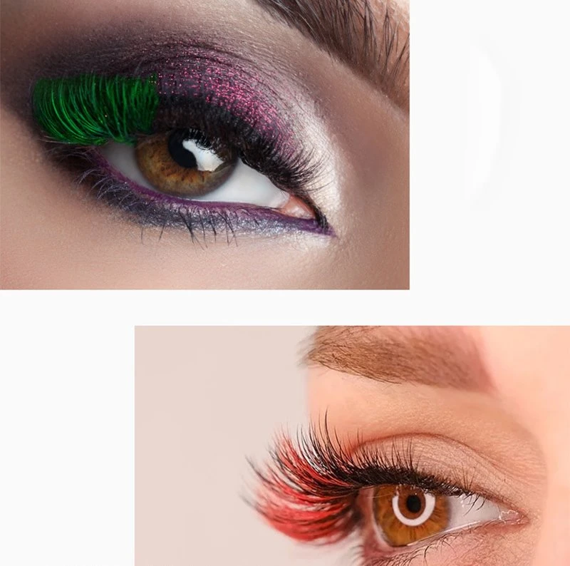 colored lash beauty