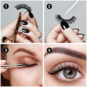 how to wear the lashes